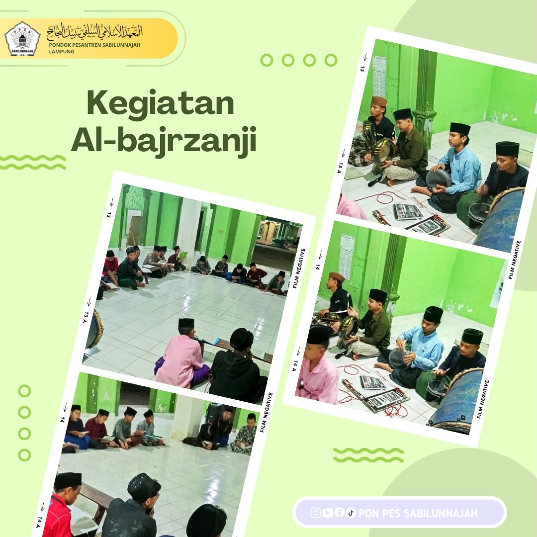 Kegiatan Berjanji Malam Jumat Santri Putra Ponpes Sabilunnajah